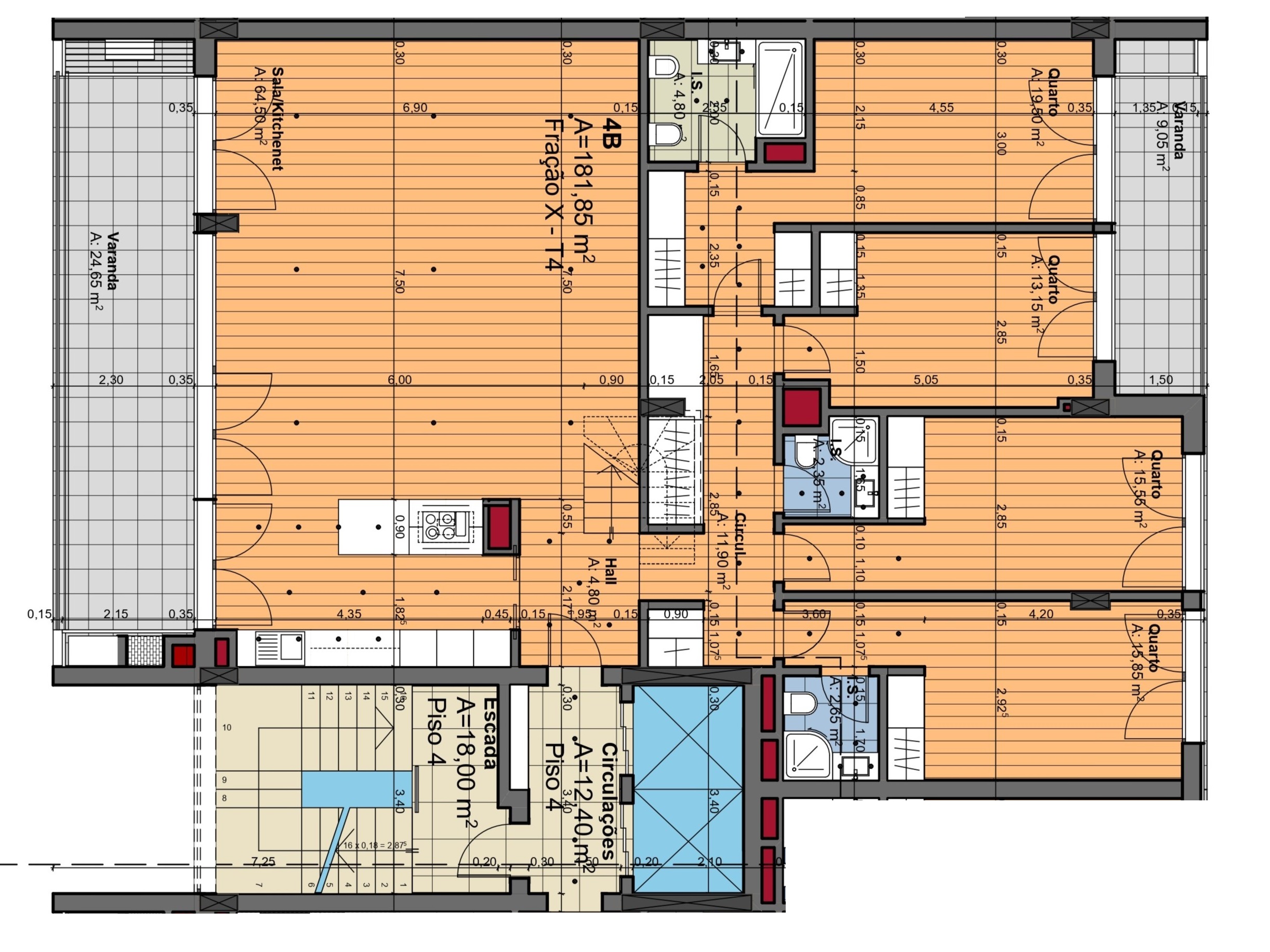 Apartamento T4 em Construção Condomínio Garça Real – Montijo