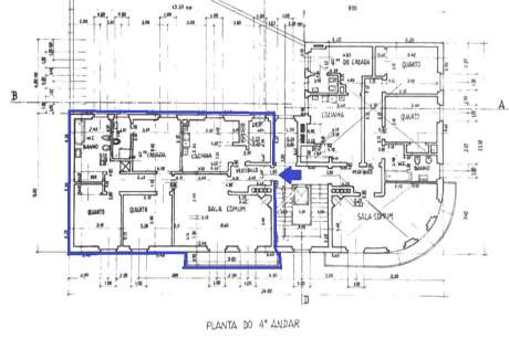 Apartamento T3 na Av. Elias Garcia para remodelação total